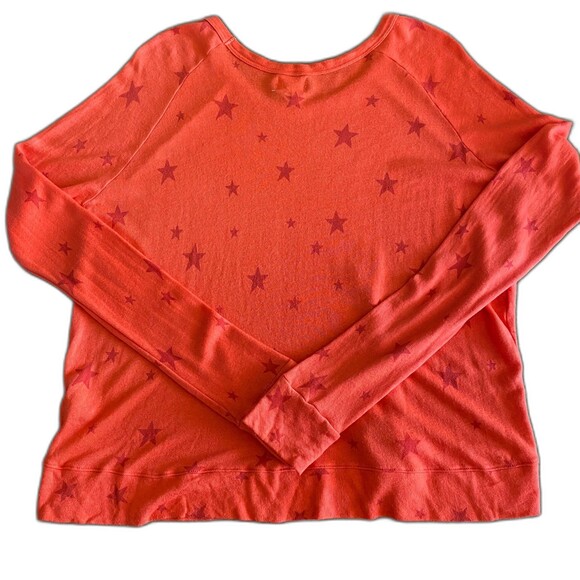 Sundry Orange Star Sweater Women's 3/Large - Picture 2 of 12